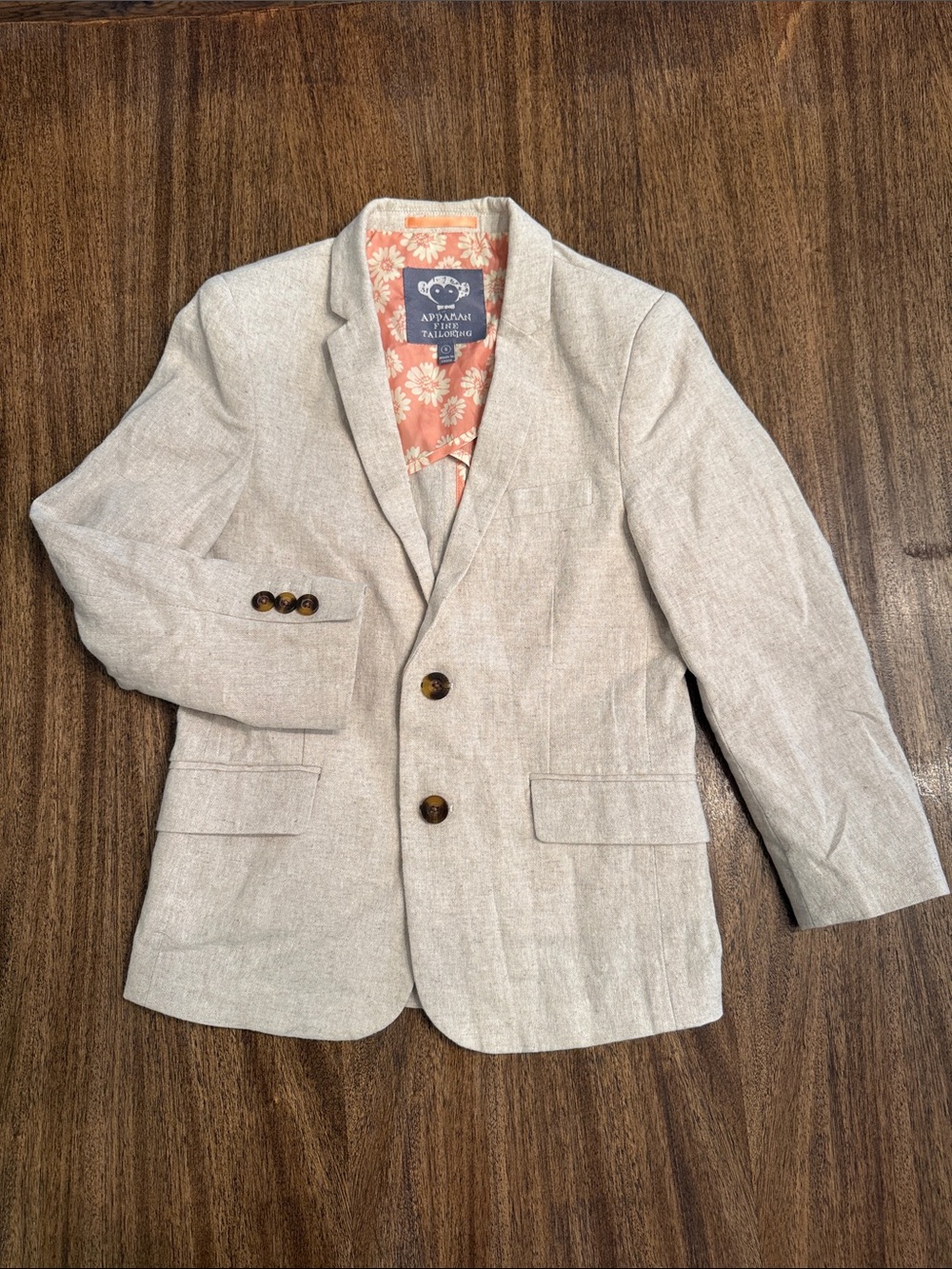 Appaman Boy's Sports Jacket in Papyrus